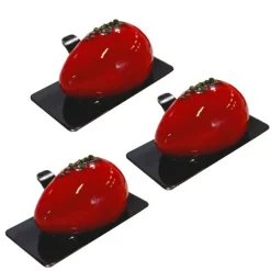 Pavoni Siliconen Vorm Quenelle 77x51mm (16) 30x40cm* Ijs En Dessert Vormen|Bakvormen Siliconen