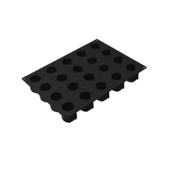 Pavoni Siliconen Vorm Romatische Rozen 56x54mm (20) 40x30cm* Ijs En Dessert Vormen|Bakvormen Siliconen