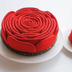 Pavoni Siliconen Vorm Roos Ø180x45mm* Bakvormen Siliconen|Ijs En Dessert Vormen