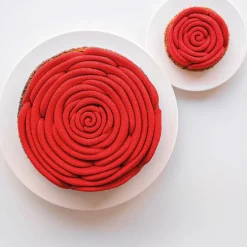 Pavoni Siliconen Vorm Rozen Ø78x26mm (12) 40x30cm* Bakvormen Siliconen|Ijs En Dessert Vormen