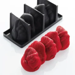 Pavoni Siliconen Vorm Santa (Haasnoot) 250x103x100mm*** Bakvormen Siliconen|Ijs En Dessert Vormen