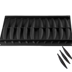 Pavoni Siliconen Vorm Vanille 225x32mm (10) 30x40cm* Bakvormen Siliconen|Ijs En Dessert Vormen