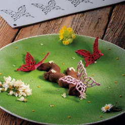 Pavoni Siliconen Vorm Vlinder 60x58mm (8) 30x20cm* Ijs En Dessert Vormen|Bakvormen Siliconen