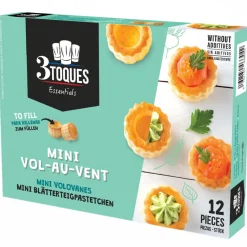 Pidy Bladerdeeg Pasteitjes Zakouski Ø3,5cm (12 st.)* Halffabricaten