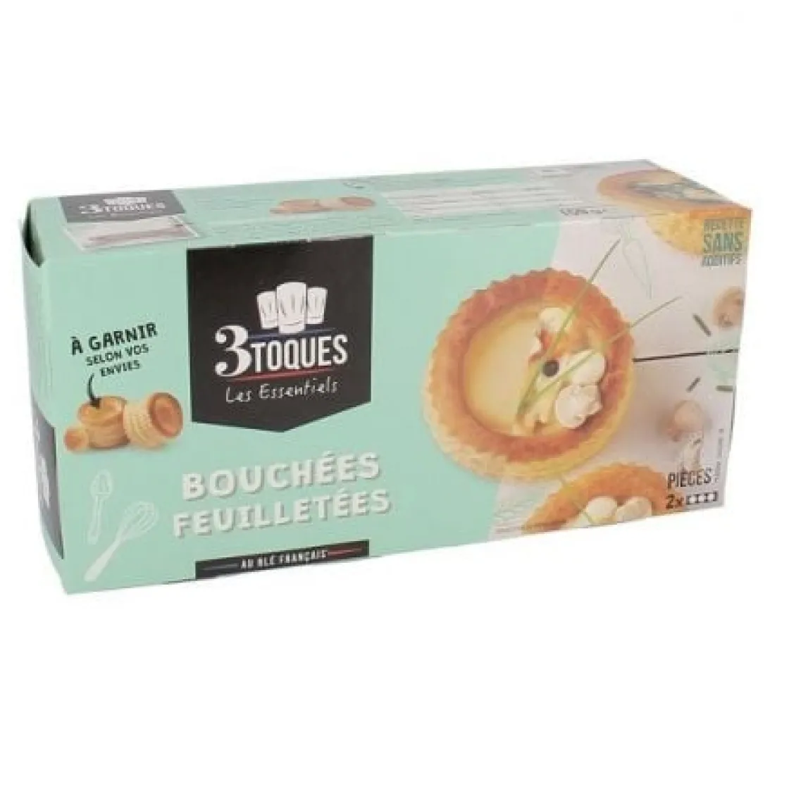 Pidy Bladerdeeg Pasteitjes Ø7cm (4 st.)* Halffabricaten