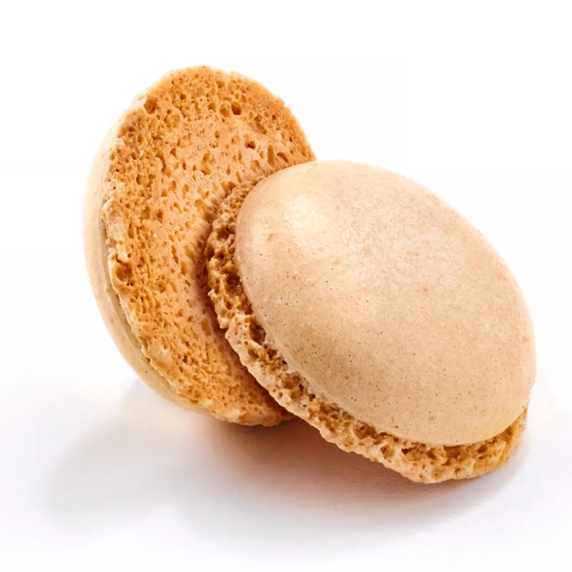 Pidy Chewy Macarons Vanille Ø3,5cm 180st.* Halffabricaten