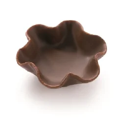 Pidy Mini Wafel Tulp Choco Ø5,5cm (100st)* Halffabricaten