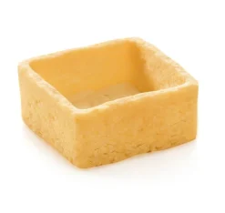 Pidy Zanddeeg Tartelette Vierkant Zoet 3,5x3,5x1,6 cm (96 st* Halffabricaten