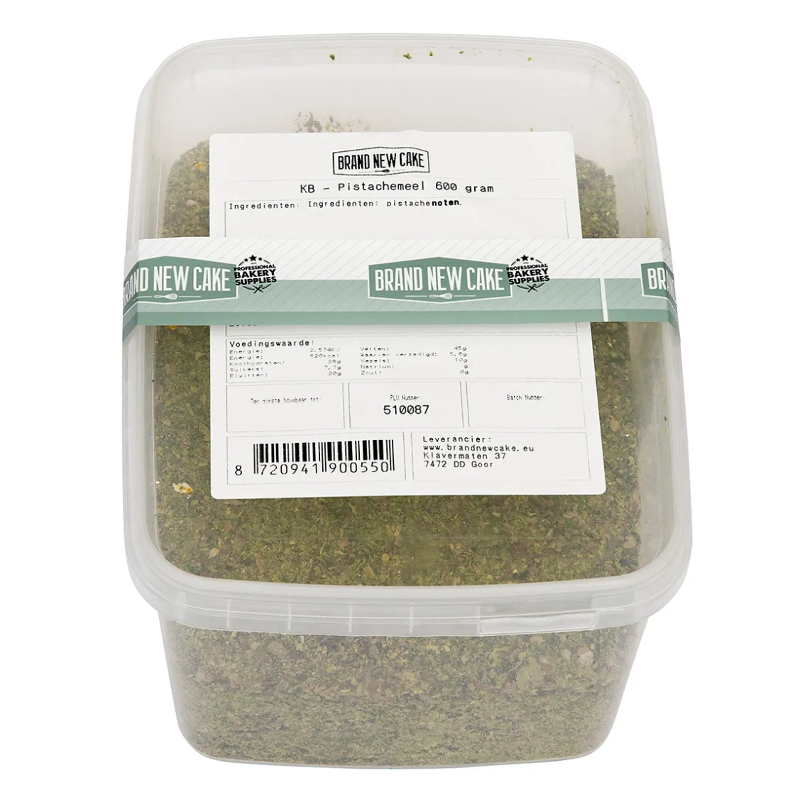 BrandNewCake Pistache Poeder 600g* Zaden, Granen, Noten En Vruchten