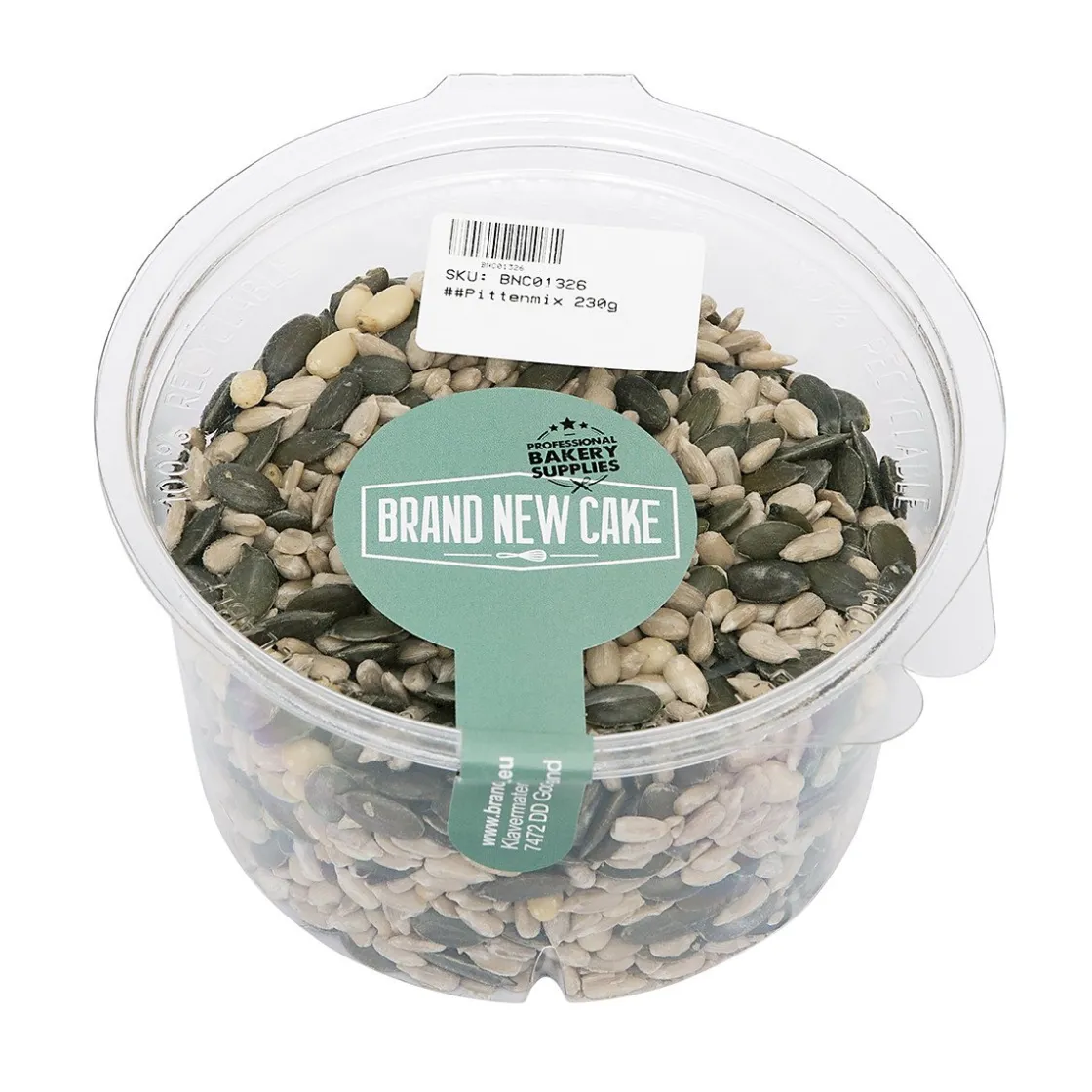 BrandNewCake Pittenmix 230g* Zaden, Granen, Noten En Vruchten