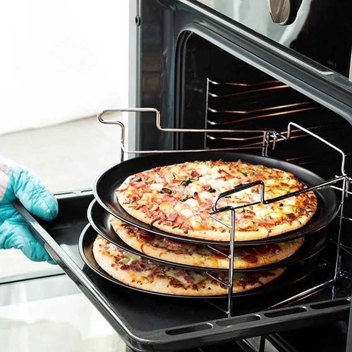 Overig Pizza Bakset 4-delig* Ronde Bakvormen