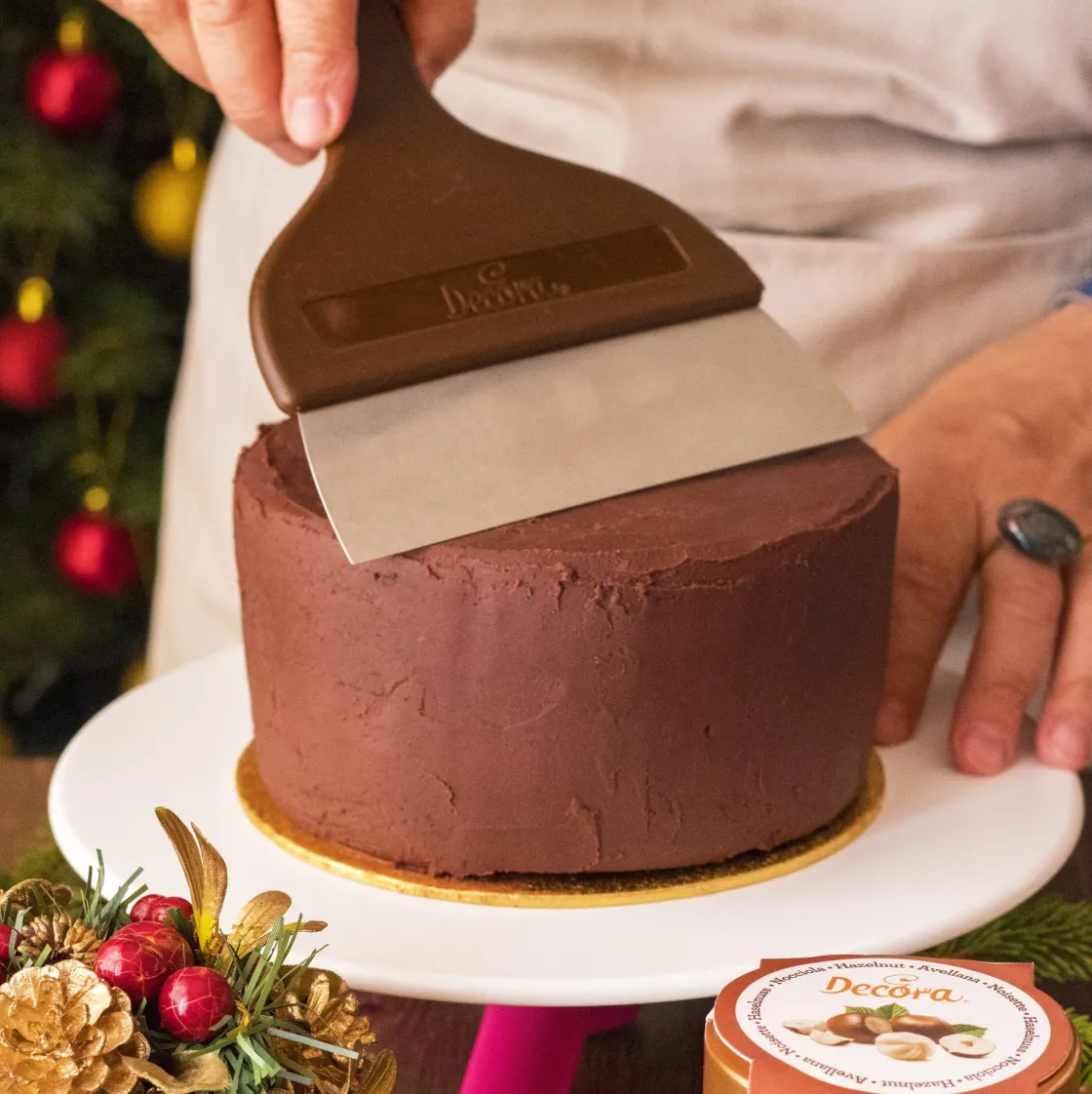 Decora Plaatkrabber RVS 16x16 cm*** Vorkjes, Rekjes En Toebehoren|Krabbers En Deegstekers