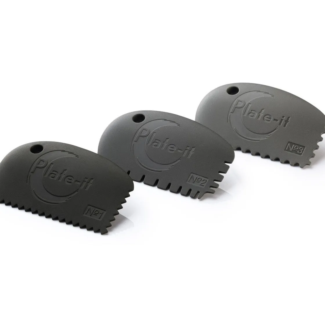 Plate-it Decoratie Schrapers Set/3*** Garneerkrabbers|Krabbers En Deegstekers