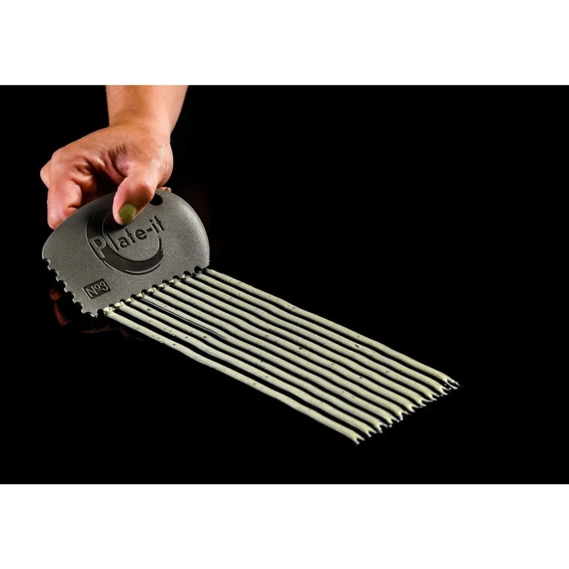 Plate-it Decoratie Schrapers Set/3*** Garneerkrabbers|Krabbers En Deegstekers