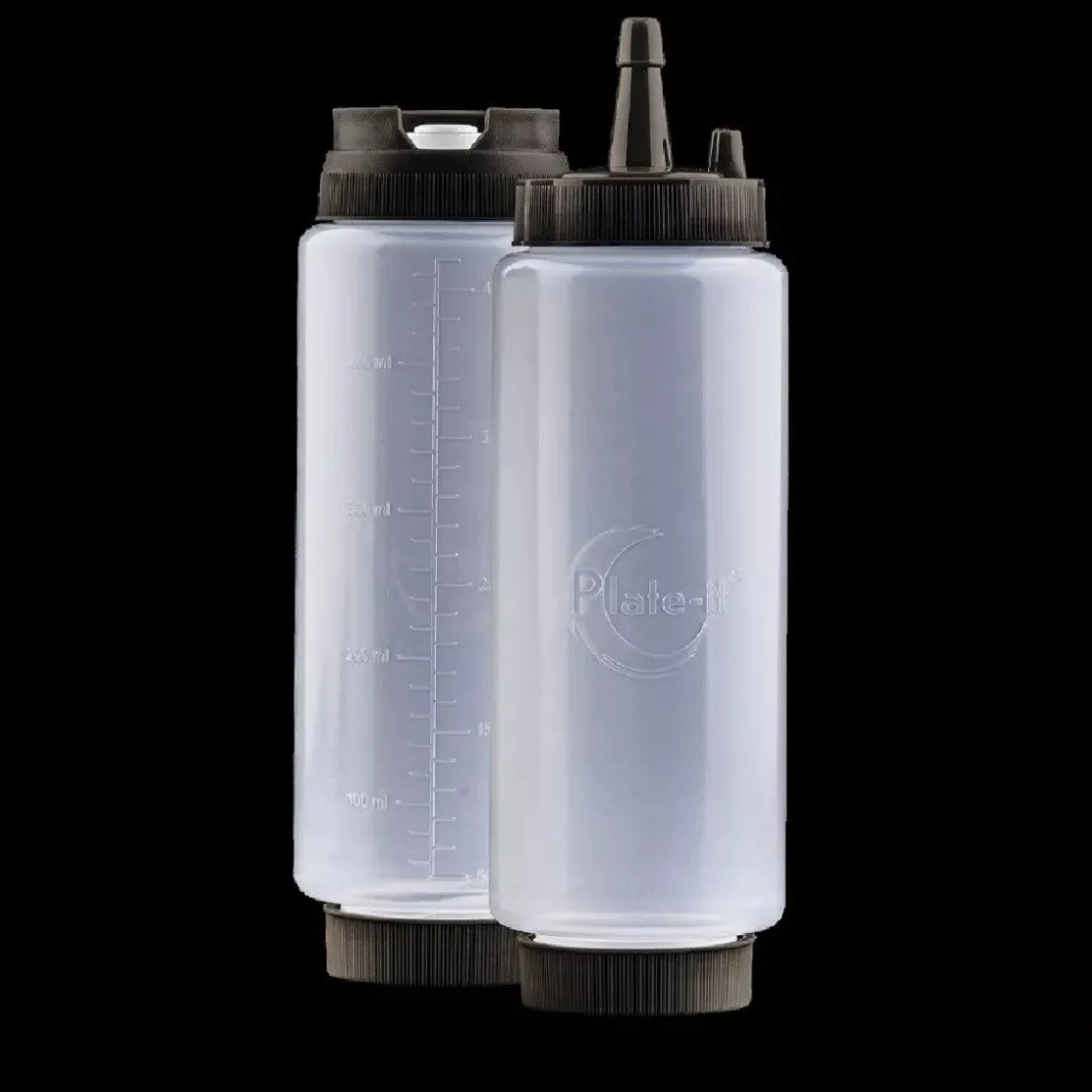 Plate-it Garneerflessen 500ml Set/2* Maatbekers En Emmers