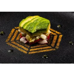 Plate-it Garneerringen Hexagon met Pusher Set/4* Dessertringen|Speciale Bakvormen