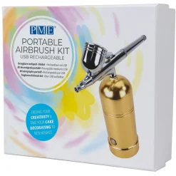 PME Airbrush Kit Oplaadbaar Goud* Airbrush