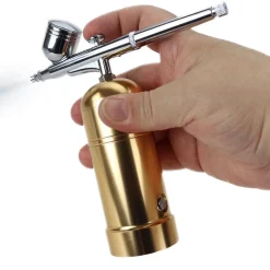 PME Airbrush Kit Oplaadbaar Goud* Airbrush