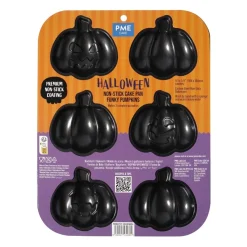 PME Bakvorm Halloween Pompoenen (6)* Speciale Bakvormen