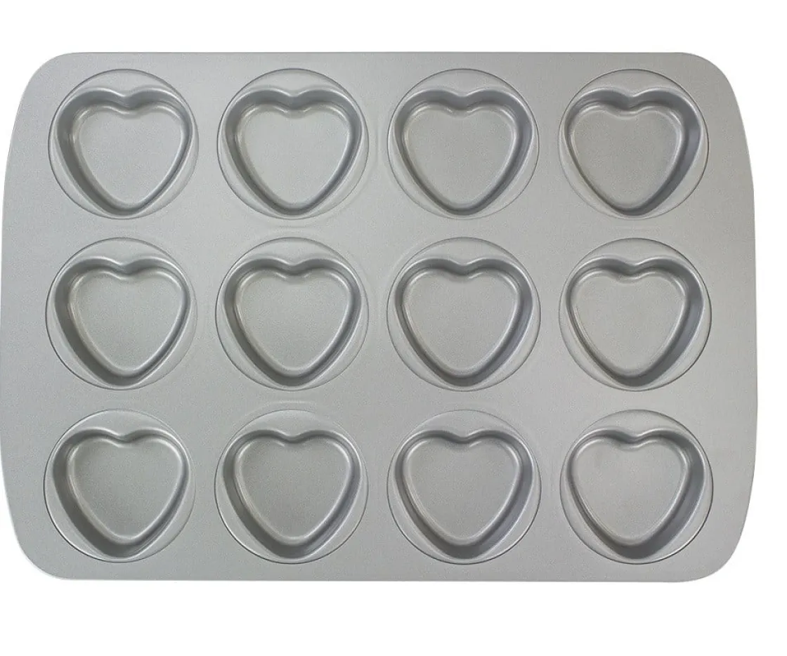 PME Bakvorm Hartjes 12 stuks* Speciale Bakvormen