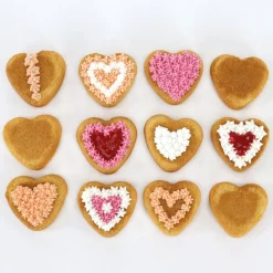 PME Bakvorm Hartjes 12 stuks* Speciale Bakvormen