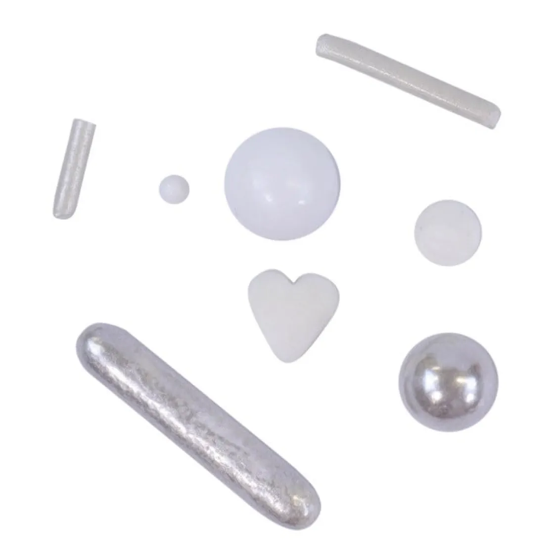 PME Bruiloft Wit Sprinkle Mix (Out of the Box) 60g* Eetbare Strooisels