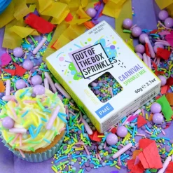 PME Carnaval Sprinkle Mix (Out of the Box) 60g* Eetbare Strooisels