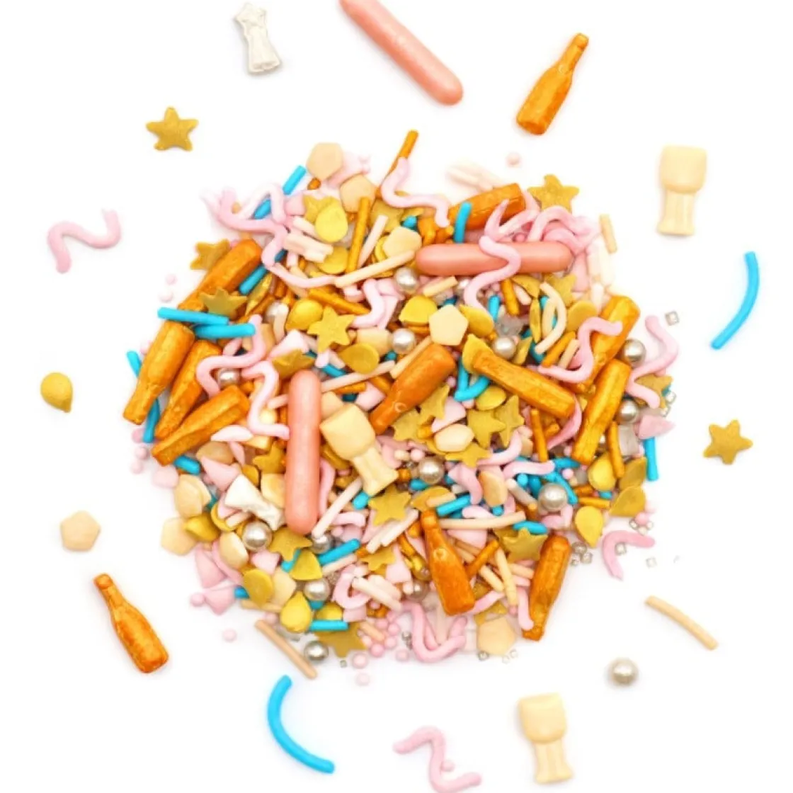 PME Champagne Sprinkle Mix (Out of the Box) 60g* Eetbare Strooisels