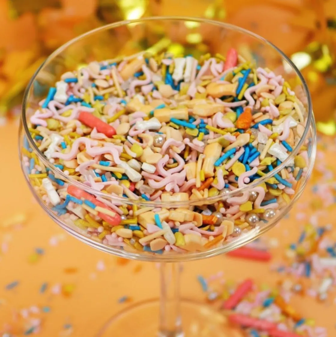 PME Champagne Sprinkle Mix (Out of the Box) 60g* Eetbare Strooisels