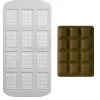 PME Chocolademal Mini Tablet (12x) 35x25mm* Tabletten En Repen Vormen
