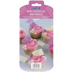 PME Chocolademal Mini Tablet (12x) 35x25mm* Tabletten En Repen Vormen