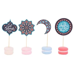 PME Cupcake Set Eid Mubarak 24st.*** Bakvormen Papier