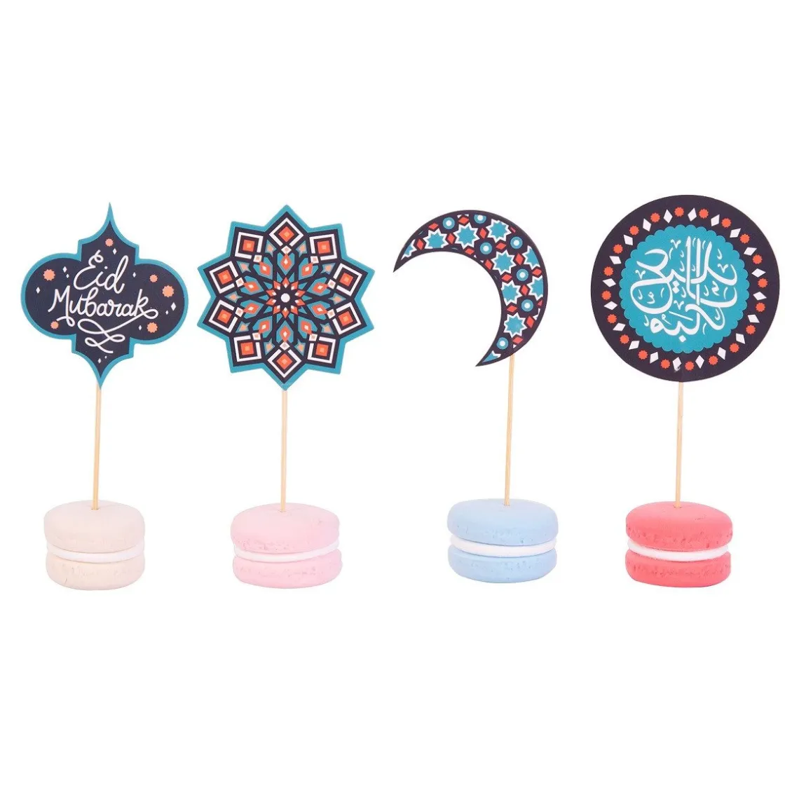 PME Cupcake Set Eid Mubarak 24st.*** Bakvormen Papier