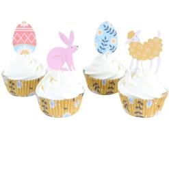 PME Cupcake Set Happy Easter 24st.*** Bakvormen Papier