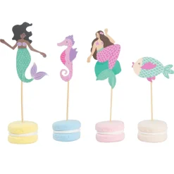 PME Cupcake Set Mermaid 24st.* Bakvormen Papier