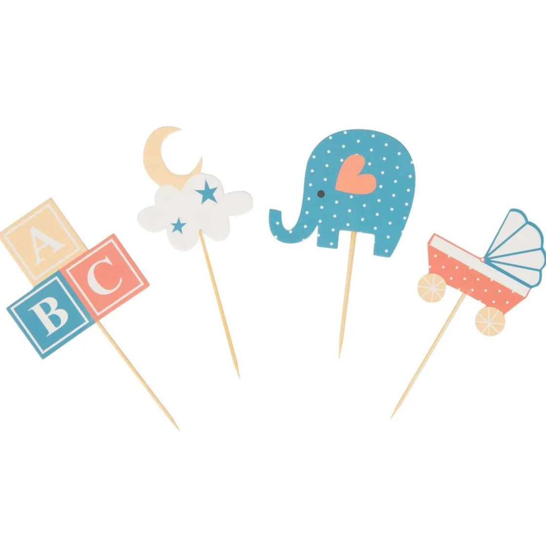 PME Cupcake Set New Baby 24st.*** Bakvormen Papier