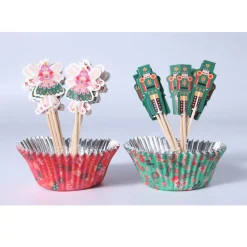 PME Cupcake Set Notenkraker 24st.*** Bakvormen Papier