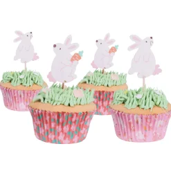 PME Cupcake Set Paashaas 24st.* Bakvormen Papier