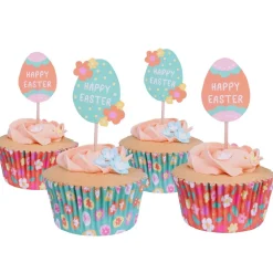 PME Cupcake Set Pasen 24st.*** Bakvormen Papier