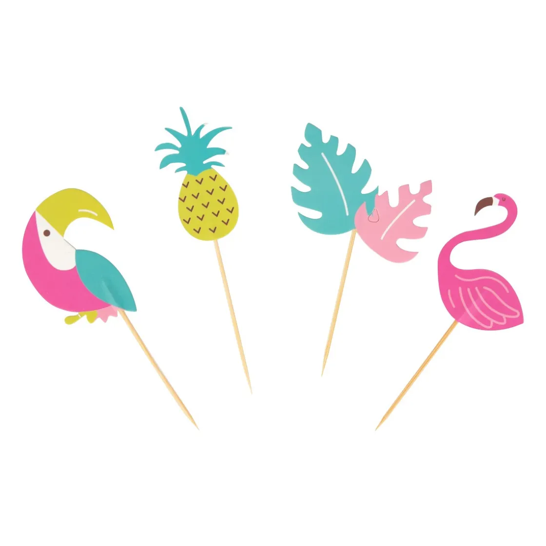 PME Cupcake Set Tropical 24st.*** Bakvormen Papier