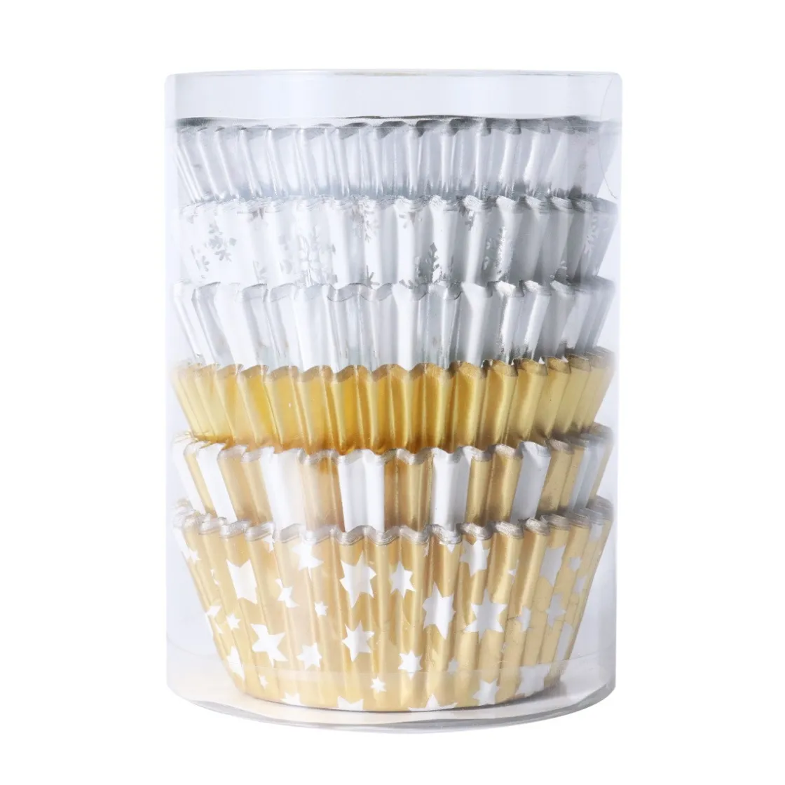 PME Cupcake Vormpjes Goud & Zilver 100st.* Bakvormen Papier