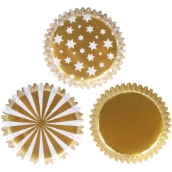 PME Cupcake Vormpjes Goud & Zilver 100st.* Bakvormen Papier