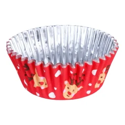 PME Cupcake Vormpjes Kerst Assortiment 100st.* Bakvormen Papier