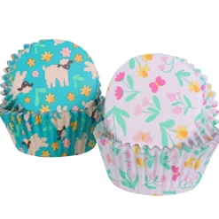 PME Cupcake Vormpjes Lenteweide Ø52mm 60st.* Bakvormen Papier