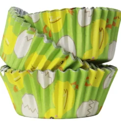 PME Cupcake Vormpjes Paaskuikens Ø50mm 30st.* Bakvormen Papier