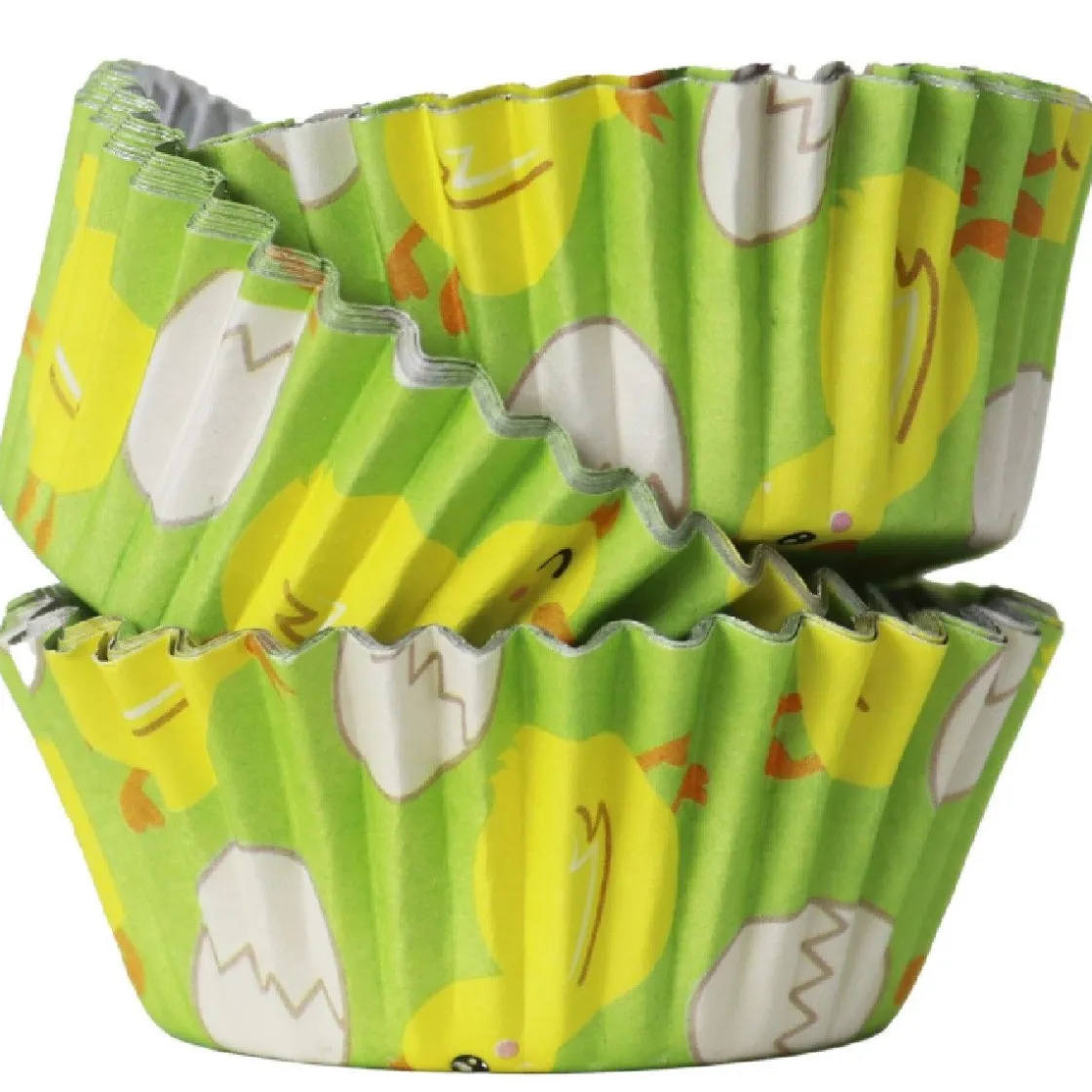 PME Cupcake Vormpjes Paaskuikens Ø50mm 30st.* Bakvormen Papier