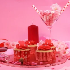 PME Cupcake Vormpjes Valentijn Ø52mm 60st.* Bakvormen Papier