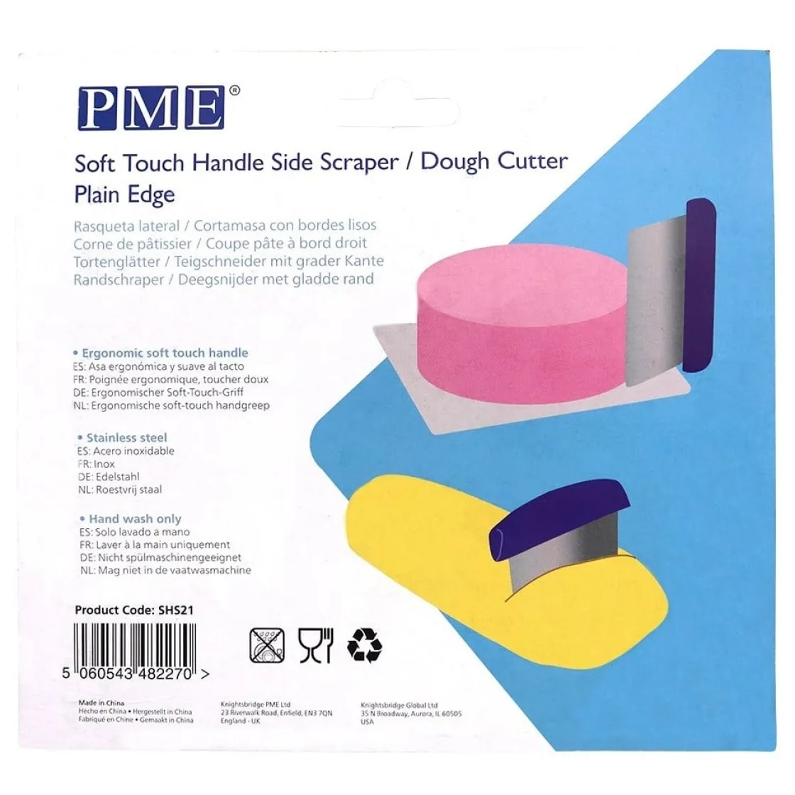 PME Deegsteker RVS 15x8,5cm* Krabbers En Deegstekers