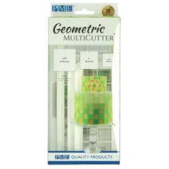 PME Geometric Cutter Square Set/3* Sierrand Stekers
