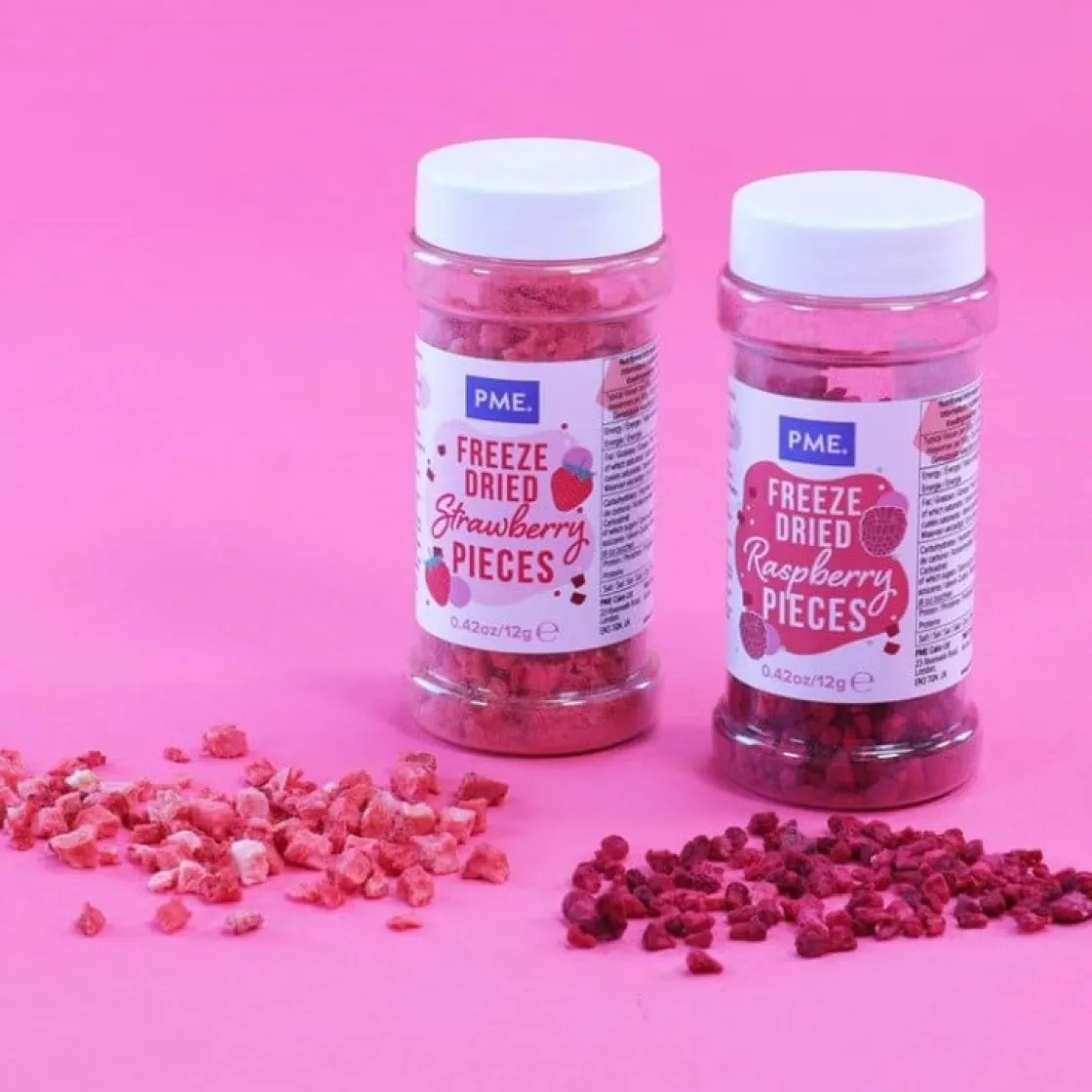 PME Gevriesdroogde Aardbeien 12g* Zaden, Granen, Noten En Vruchten